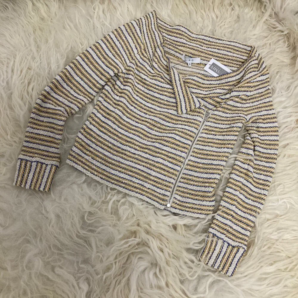 IRO Striped Evening Jacket - Picture 2 of 12